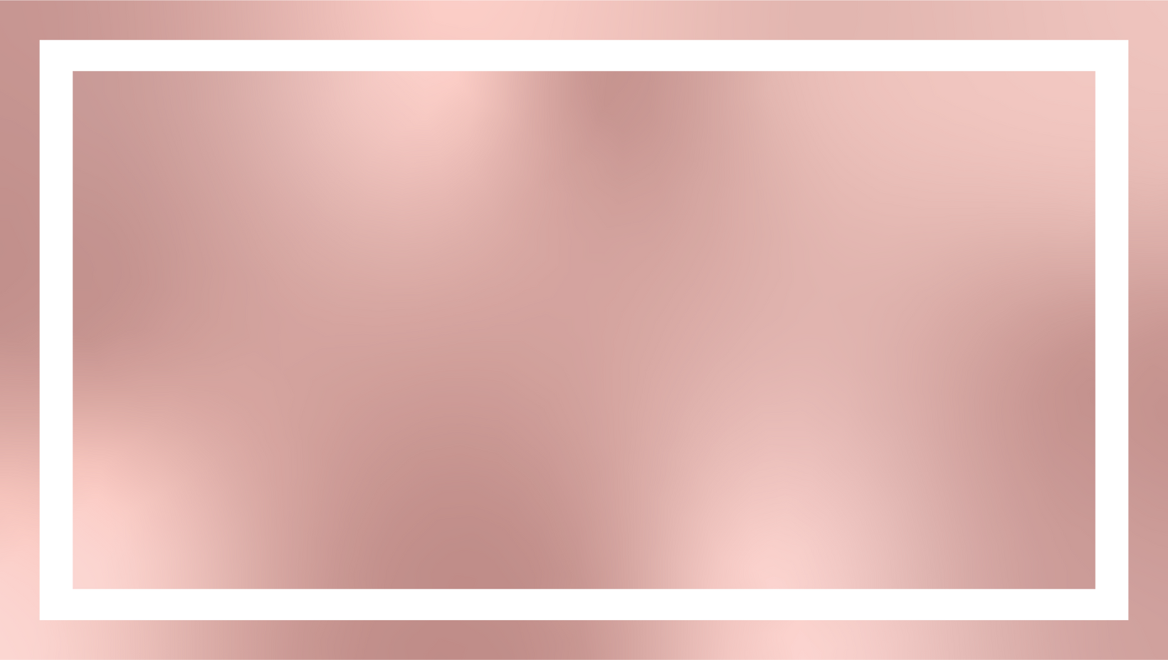 Rose Gold Geometric Frame